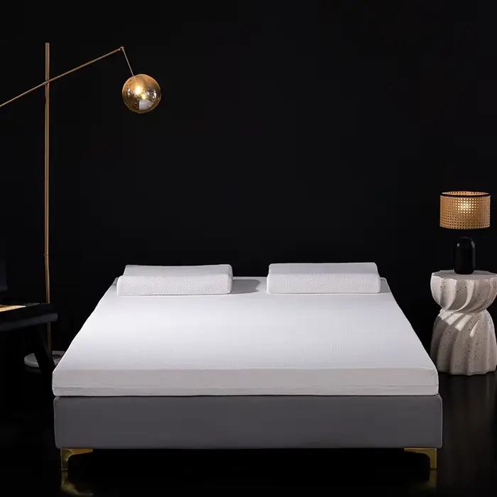 Matelas en latex naturel thaïlandais 95% 90x190 cm 10cm 85D Ferme Haute Densité Soutien Orthopédique