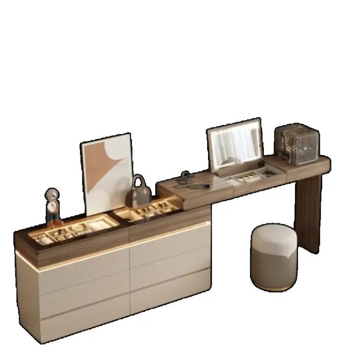 Chambre moderne coiffeuse fleurs femmes filles confortable