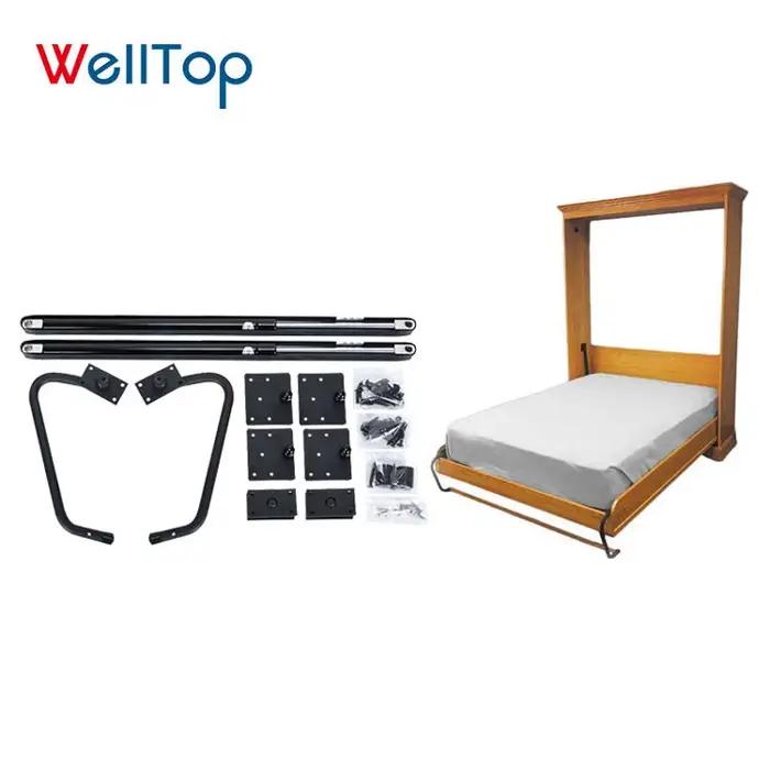 Hidden bed hardware bedroom DIY wall bed folding horizontal furniture modern storage bed