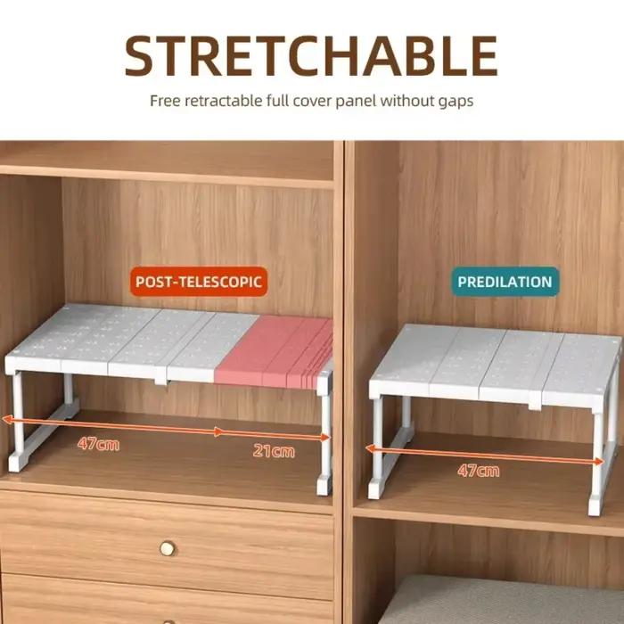 Planche de synchronisation de garde-robe réglable sans poinçon télescopique