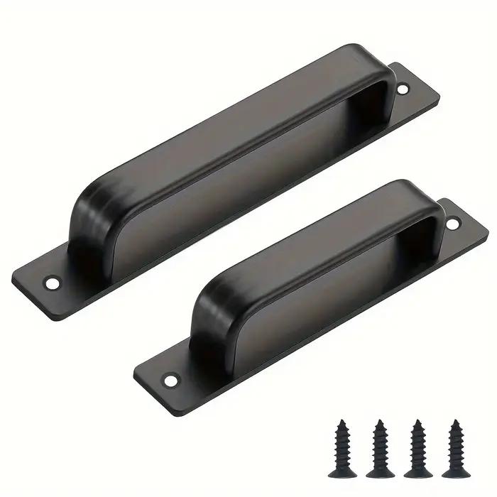 Poignées de porte de grange noires