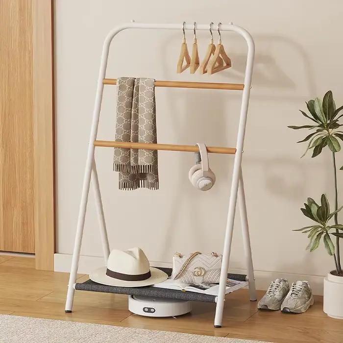 Cintre de chevet porte-manteau porte-vêtements sol chambre salon canapé côté suspendu vêtements multi-fonctionnel étagère de rangement supports
