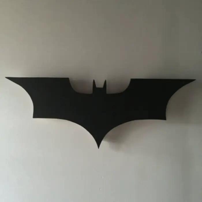 Applique murale chauve-souris 3D RVB LED créative avec télécommande, lumière décorative, chevet, salle de jeu, bar, chambre, salon, porche