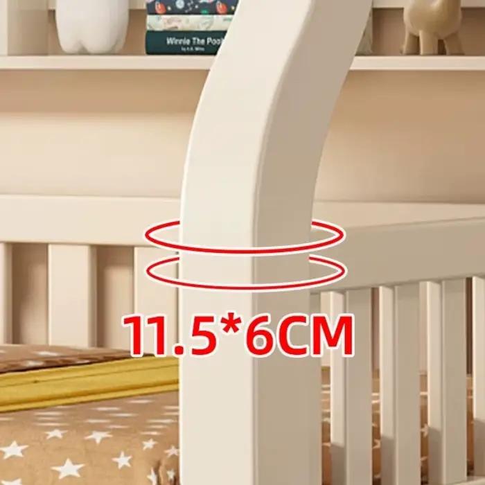 Lit superposé de luxe en bois avec cadre