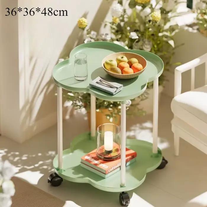 Nouvelle table de chevet simple avec étagère amovible