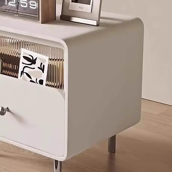 Pieds en métal tables De nuit uniques minimaliste esthétique moderne luxe