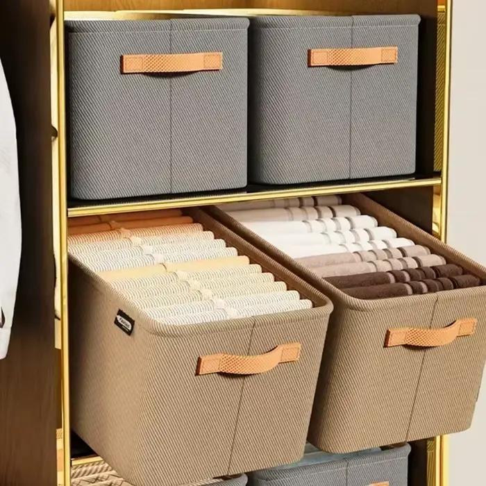 Boîtes de rangement pour vêtements