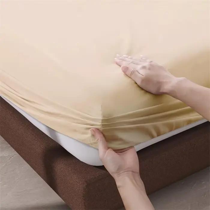 Drap-housse en coton égyptien ultra doux et confortable
