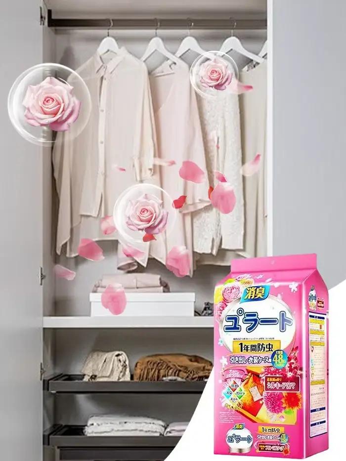 Sachets pour tiroirs et placards 48 pièces petits sacs parfumés