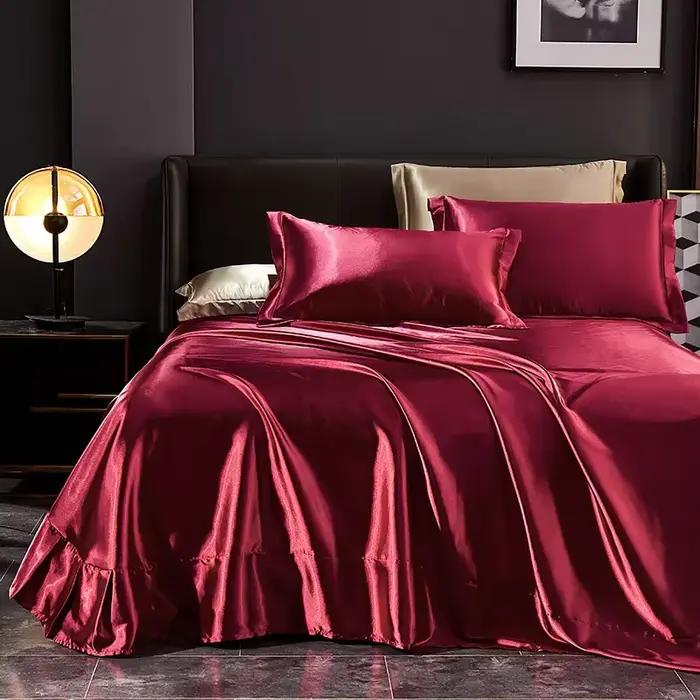 Parure de lit 100% soie Pure