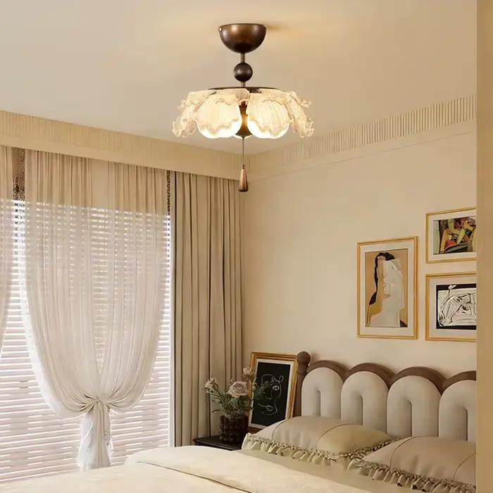 Plafonnier LED de chambre médiévale