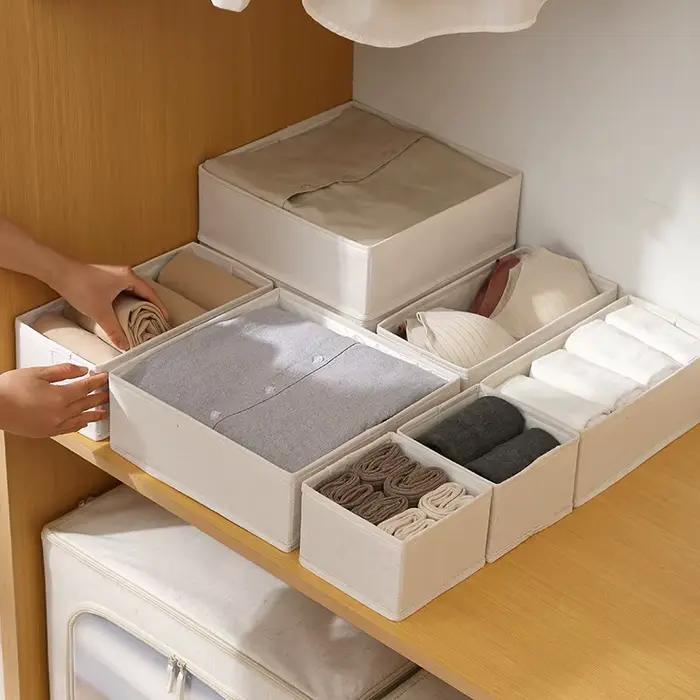 Organisateur de vêtements boîte de rangement sous-vêtements soutien-gorge chaussettes armoire tiroir
