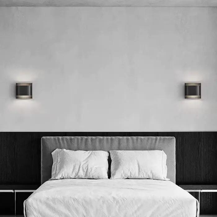 Lampe murale LED en cuivre