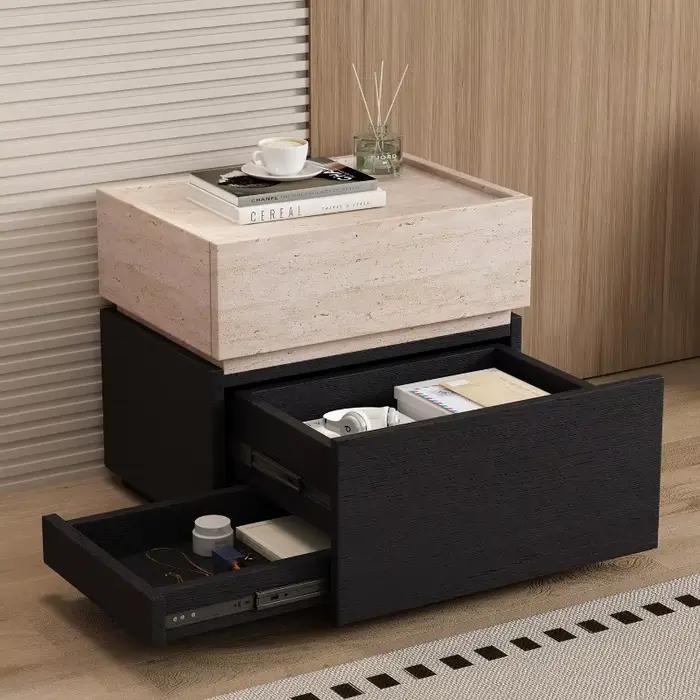 Table de chevet moderne de rangement