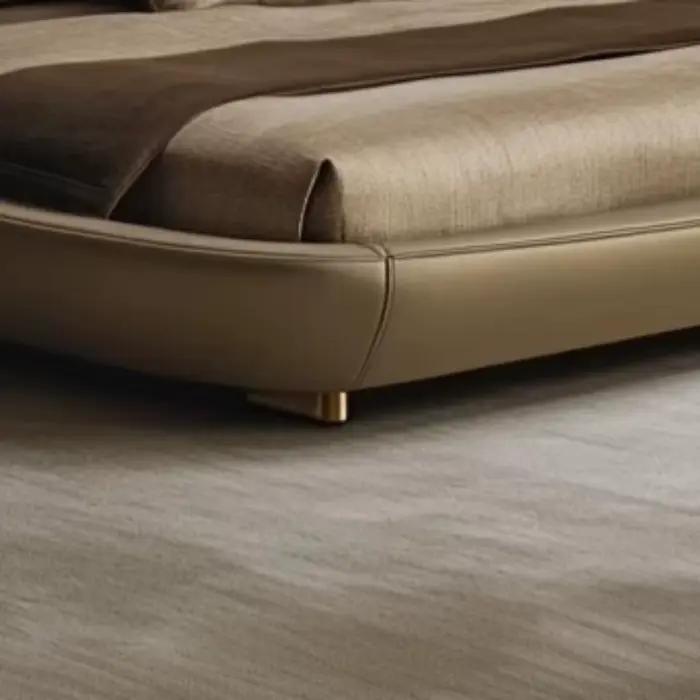Lit King Size Moderne de Luxe : Conception Innovante