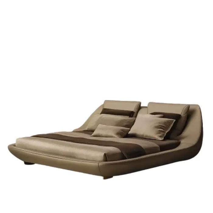 Lit King Size Moderne de Luxe : Conception Innovante