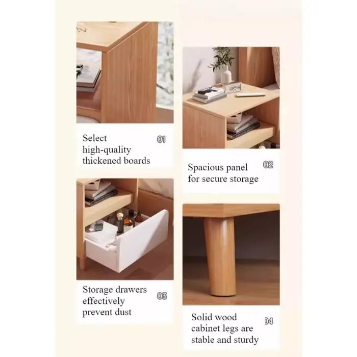 Table de chevet moderne et simple pour la maison