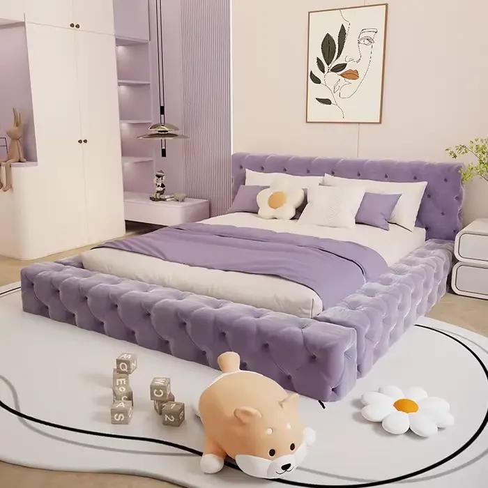 Lit de luxe européen confortable