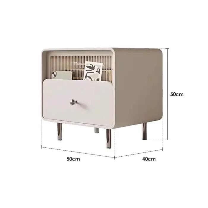 Pieds en métal tables De nuit uniques minimaliste esthétique moderne luxe