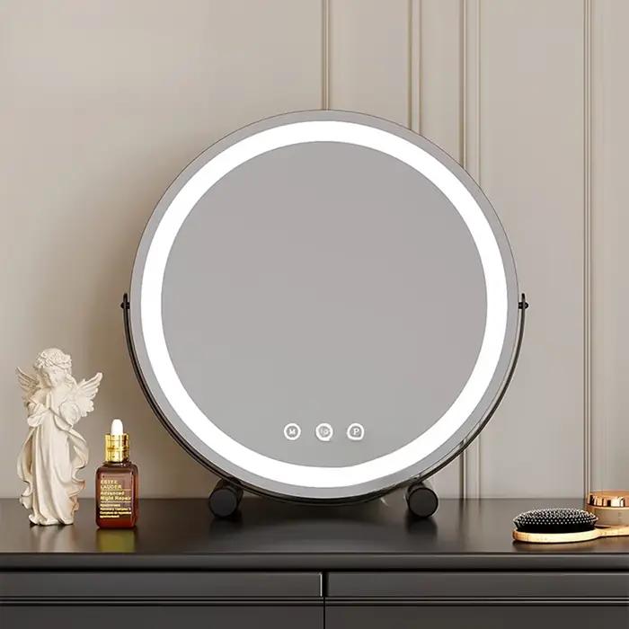 Dressing de chambre à coucher extensible avec tiroir d'angle noir chaise élégante miroir élégant mur de luxe Tocador Maquillaje meubles de maison