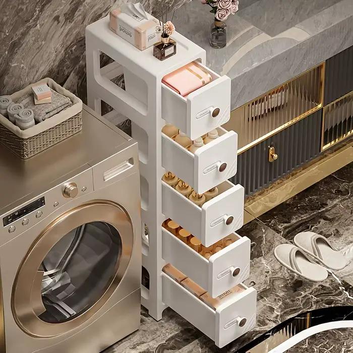 Armoire de rangement à espace étroit pour la maison - Style tiroir
