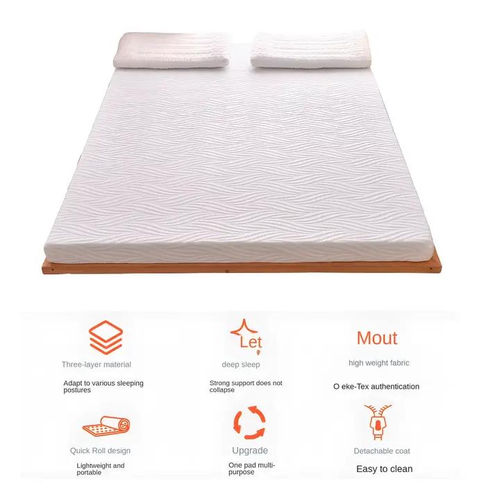 Surmatelas Queen en mousse à mémoire de forme de 3.1 pouces