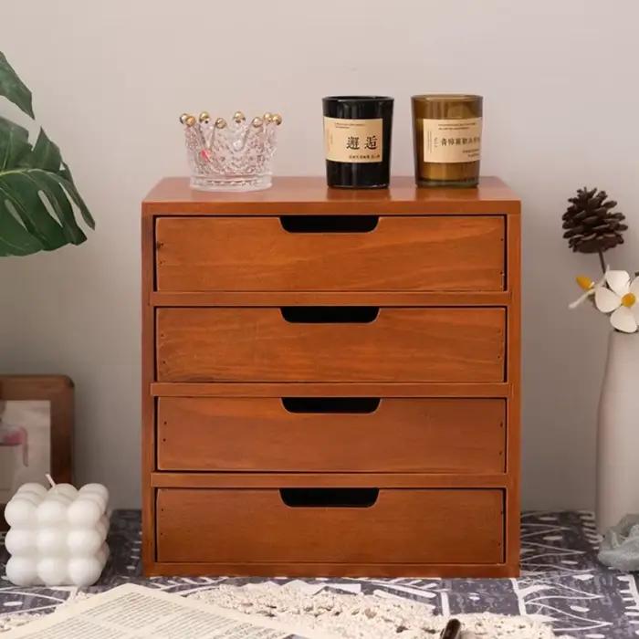 Tiroirs de rangement en bois