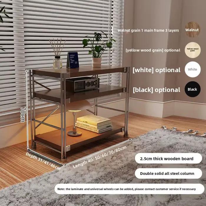 Étagère de rangement multicouche de style japonais