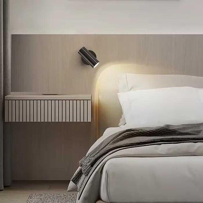 Moderne LED chevet rotatif applique pour chambre