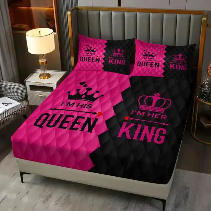 Parure de lit King and Queen « Je suis sa reine