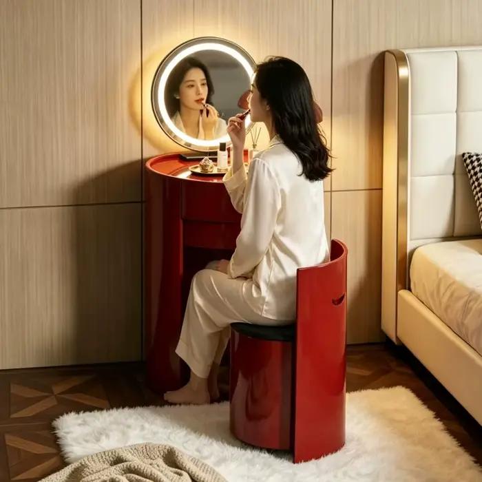 Meubles de toilette pour la maison : Coiffeuses de luxe pour chambre à coucher