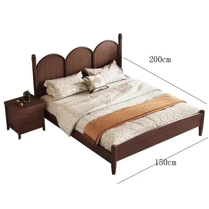 Lit de chambre nordique Queen Size