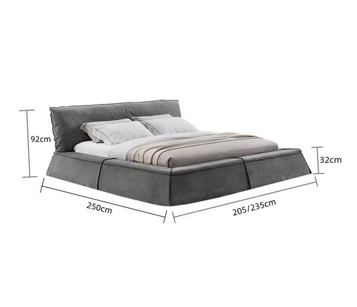 Meubles de chambre à coucher minimalistes italiens