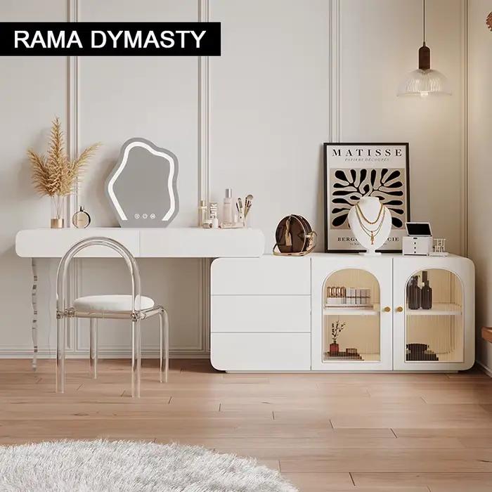 Armoire de rangement de commode de luxe léger