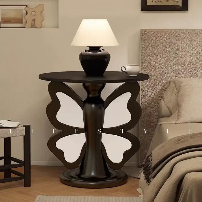 Table de chevet à rabat papillon minimaliste moderne