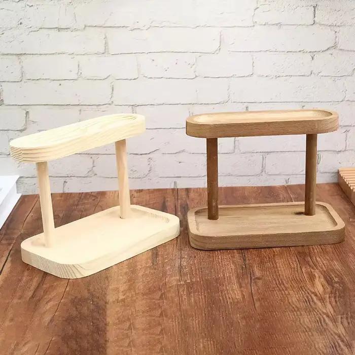 ﹝HOT﹞ Étagère de rangement en bois à 2 niveaux