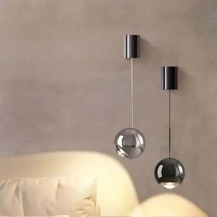 Lampe murale de chevet réglable