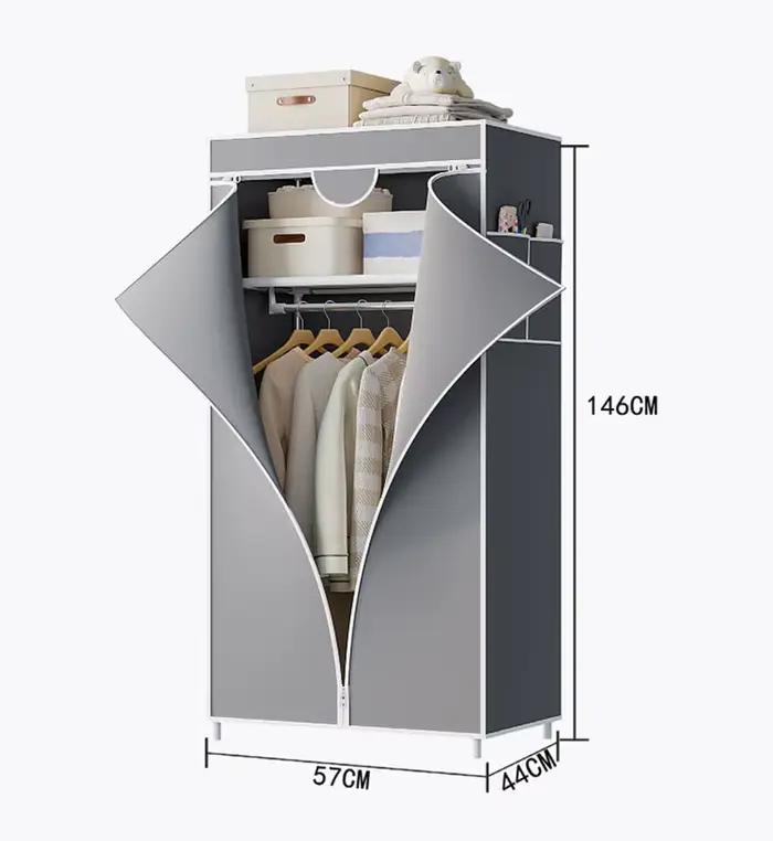 Armoire de rangement à une rangée pour dortoir