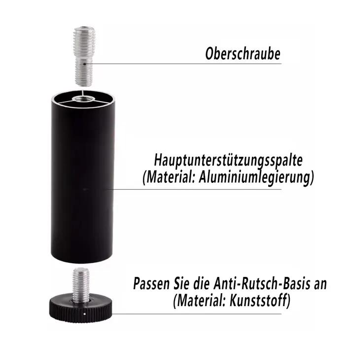 M8 ~ M10 1 pièces pieds de meubles réglables