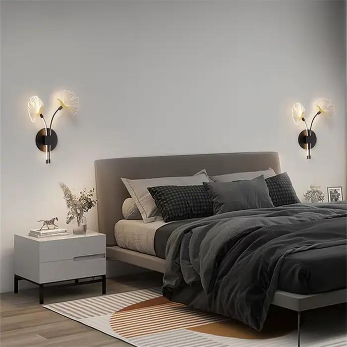 Applique Murale en Frêne au Design Nordique Créatif