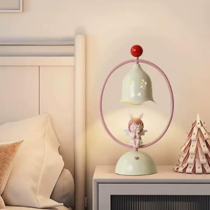 Nouvelle lampe suspendue de chevet de chambre à coucher style beurre