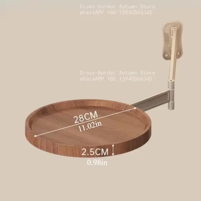 Étagère murale pliable pour chevet