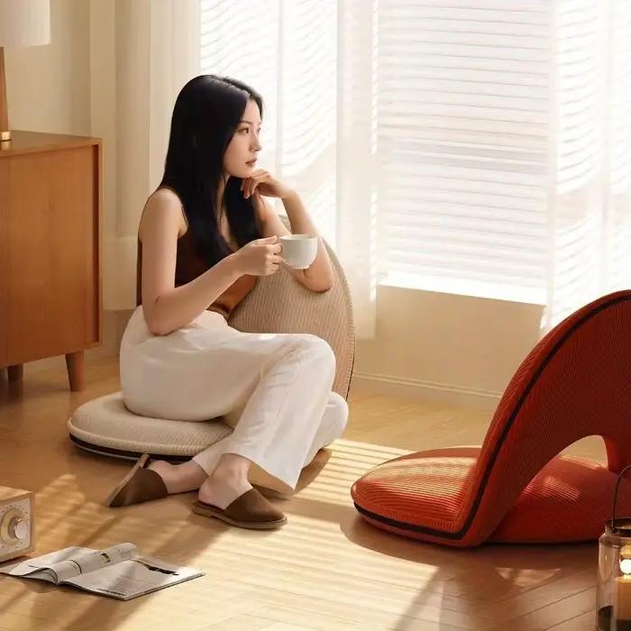 Chaise longue tatami pliable avec dossier pour s'asseoir et dormir
