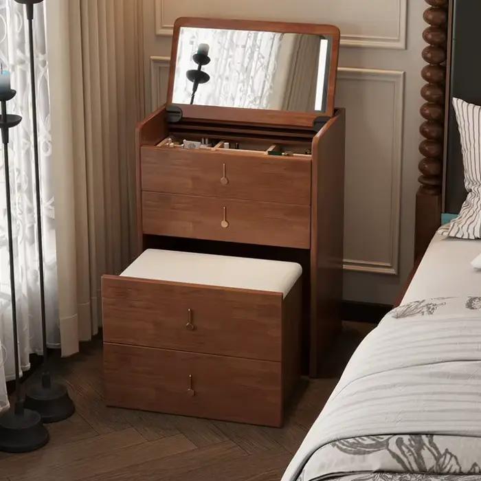 Coiffeuse en bois pour femmes