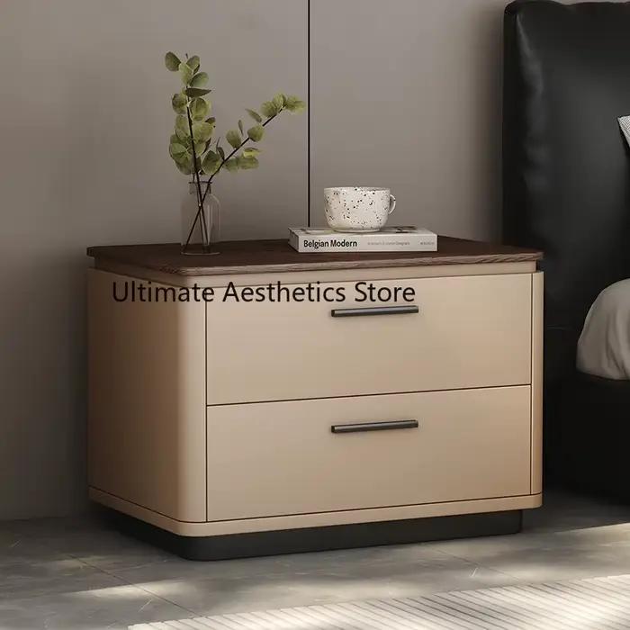 Table de chevet pratique pour chambre à coucher