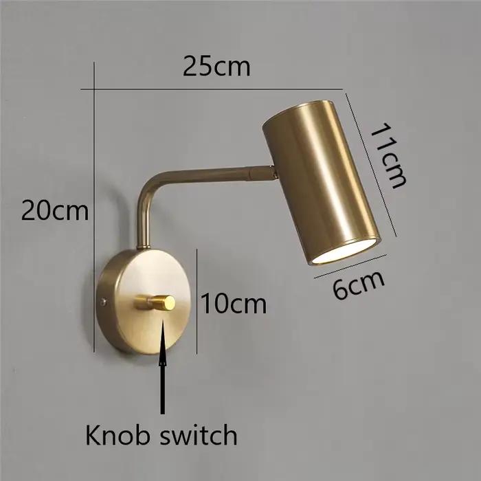 Applique Murale LED Rotative au Design Moderne