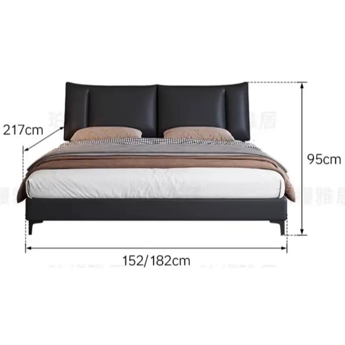 Tables de chevet lit de rangement Unique rembourré Double têtes de lit chambre luxe Muebles Para dortoir meubles accessoires