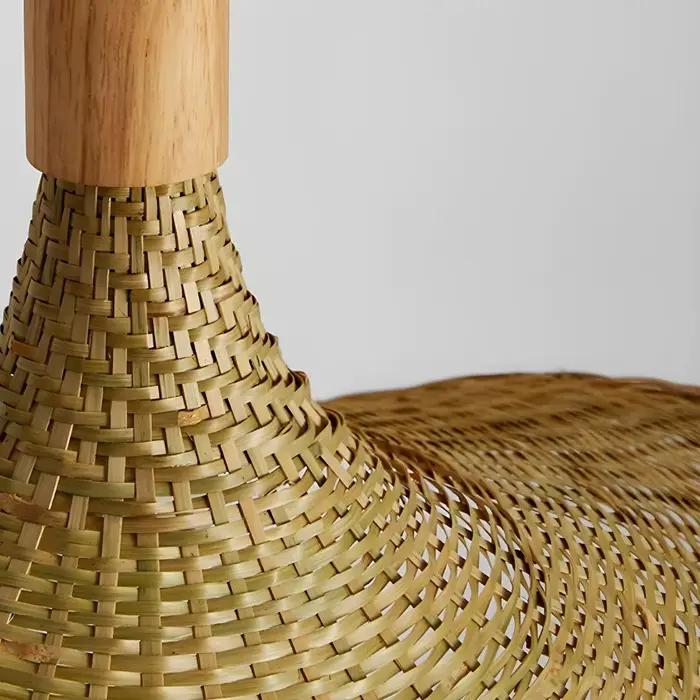 Lampe suspendue en bambou