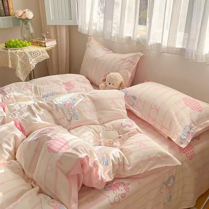 Ensemble de housse de couette 100% coton