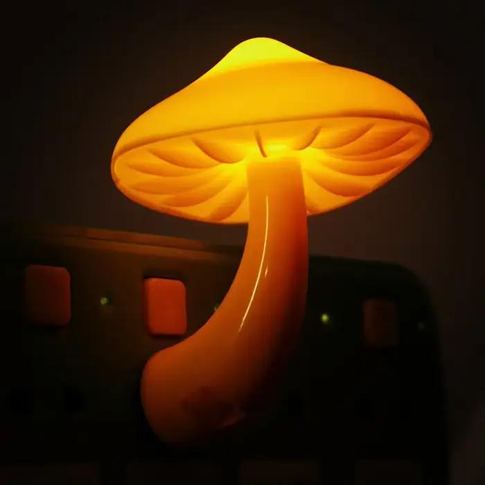 Lampe de chevet LED en forme de champignon
